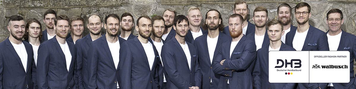 Handball-Stars des DHB im Walbusch Outfit | Walbusch Handball-Stars des DHB im Walbusch Outfit | Walbusch