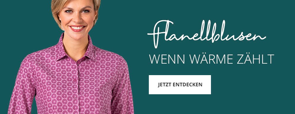 Flanellblusen - Wenn Wärme zählt Flanellblusen - Wenn Wärme zählt