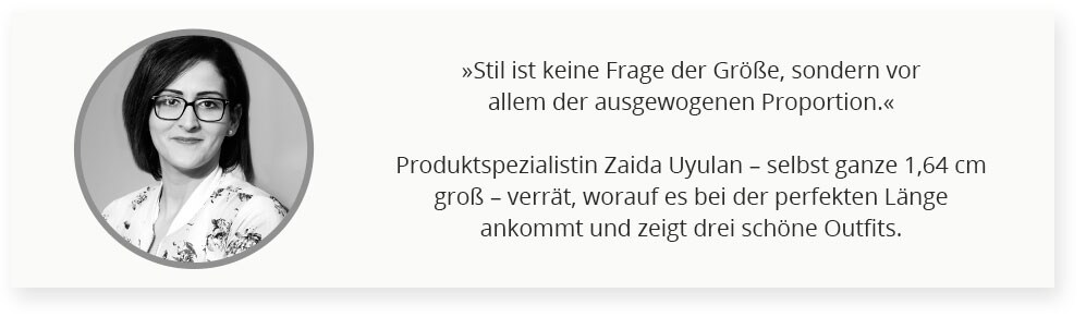 Stil ist keine Frage der Größe | Walbusch Stil ist keine Frage der Größe | Walbusch