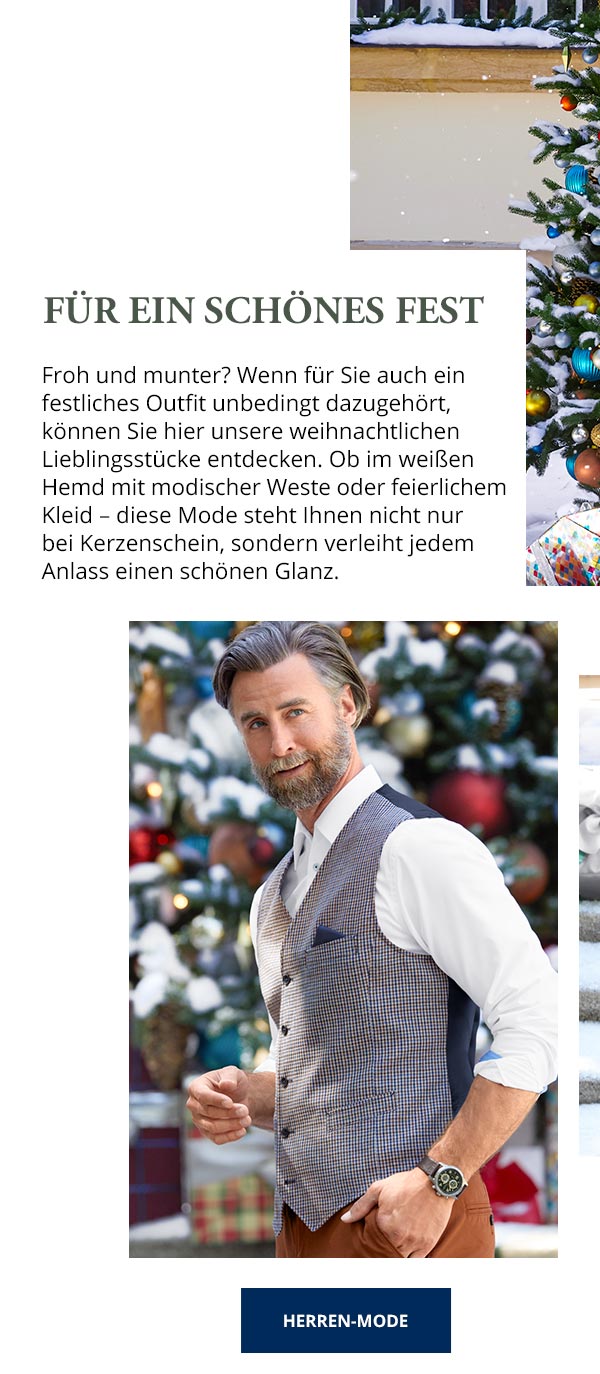 Weihnachts-Outfits | Walbusch Weihnachts-Outfits | Walbusch