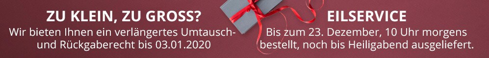 Eilservice | Walbusch Eilservice | Walbusch