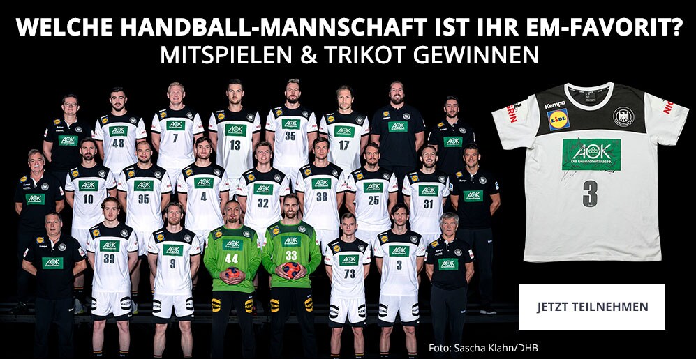 DHB Gewinnspiel | Walbusch DHB Gewinnspiel | Walbusch