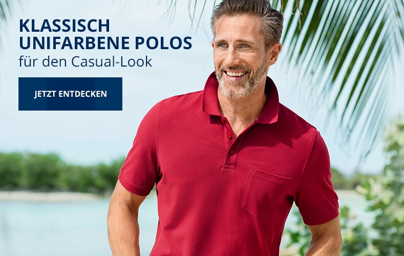 Einfarbige Polos | Walbusch Einfarbige Polos | Walbusch
