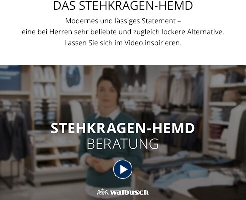 Stehkragen-Hemd | Walbusch Stehkragen-Hemd | Walbusch