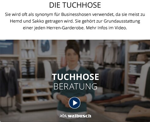 Hosenberatung - Tuchhose | Walbusch Hosenberatung - Tuchhose | Walbusch