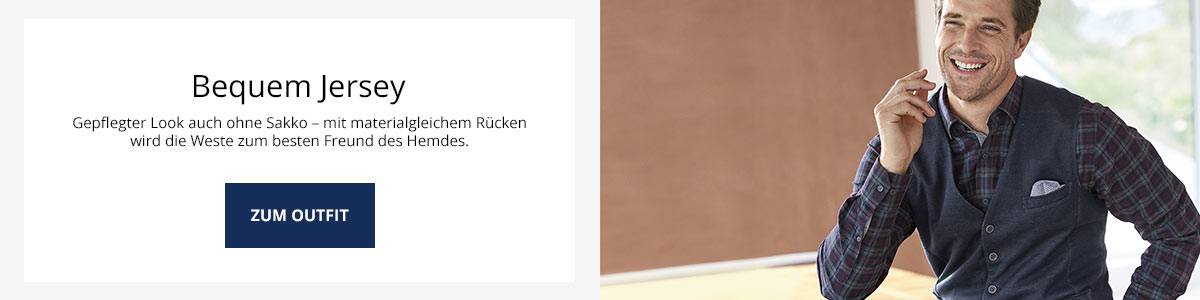 Bequem Jersey | Walbusch Bequem Jersey | Walbusch