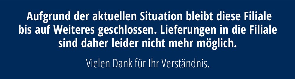 Vorübergehende Schließung Filiale | Walbusch Vorübergehende Schließung Filiale | Walbusch