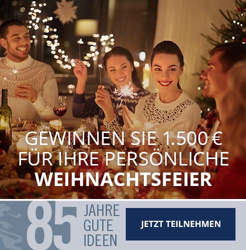Weihnachtsfeier Gewinnspiel | Walbusch Weihnachtsfeier Gewinnspiel | Walbusch