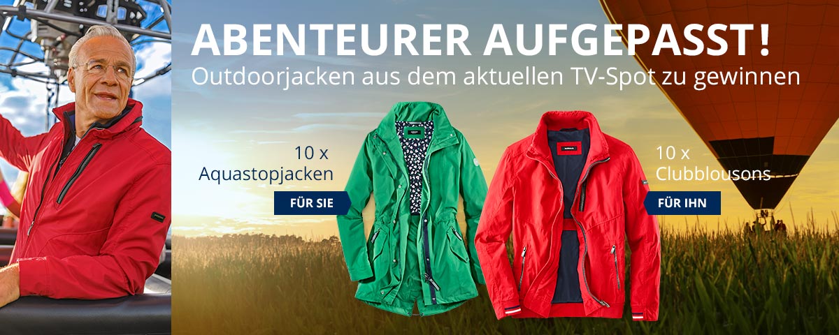 Gewinnspiel Outdoorjacke | Walbusch Gewinnspiel Outdoorjacke | Walbusch